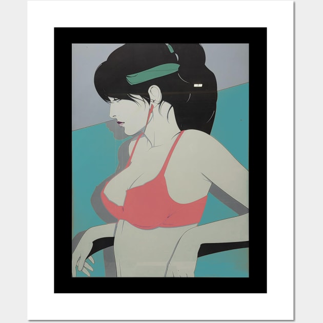 Pop Patrick Nagel 1980 Wall Art by M-HO design